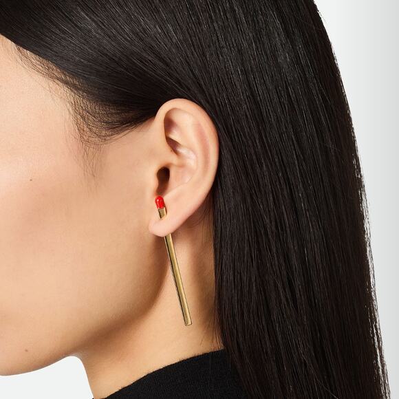 Bottega Veneta | Matchstick Dangle Earrings in Syrup *AS IS* - Picture 1 of 8